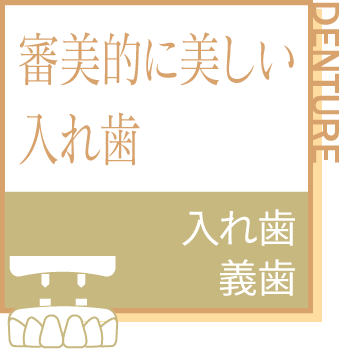 審美的に美しい入れ歯。義歯・入れ歯治療