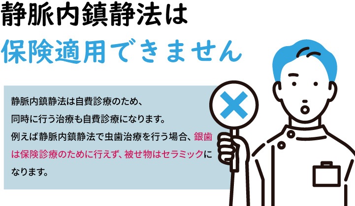 眠っている間に治療が終わる歯科治療