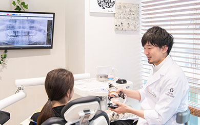 渋谷 歯医者 テキストが入ります